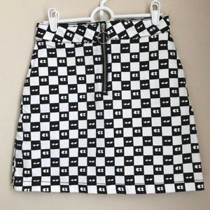 Vans Mini skirt with eyes 👀!!! Spooky